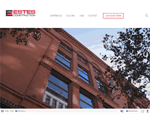 Tablet Screenshot of estesconstruction.com